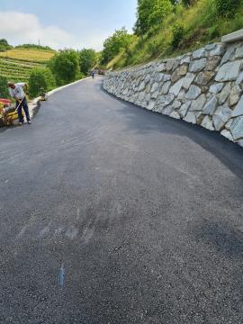 ZAKLJUČNA DELA NA PROJEKTU "SANACIJA PLAZU PODLEHNIK - MAJSKI VRH"